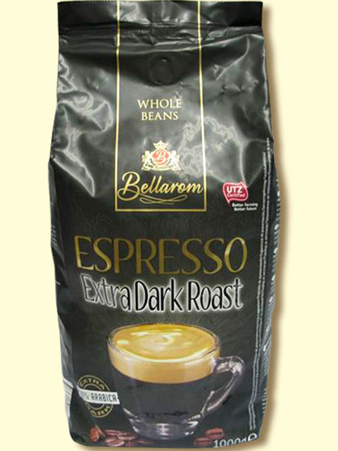 LIDL STIFTUNG Кофе в зёрнах "Bellarom Whole Beans" Espresso Extra...